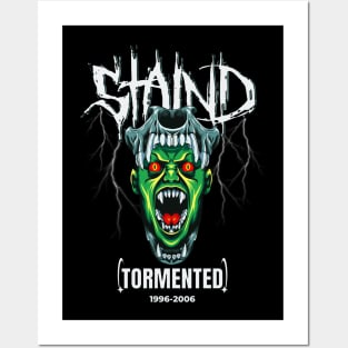 Tormented Scream Staind Posters and Art